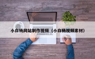 鹿邑小白杨网站制作视频（小白杨视频素材）